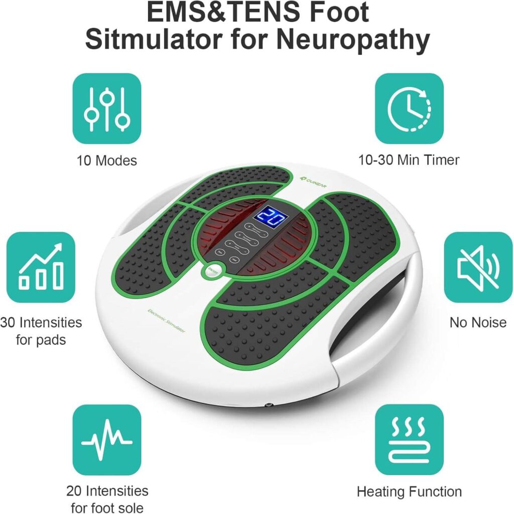 QUINEAR Foot Massager with TENS & EMS